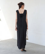 【低身長さん向けサイズあり】イージージョーゼット前後2WAYジャンパースカート