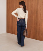 【2025SS】シアー使いリブニットトップス