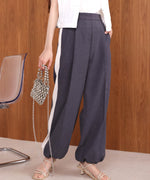 【S・Mサイズ展開】２ＷＡＹセンタープレスサイドラインパンツ