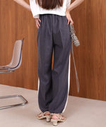 【S・Mサイズ展開】２ＷＡＹセンタープレスサイドラインパンツ