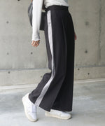 【S・Mサイズ展開】２ＷＡＹセンタープレスサイドラインパンツ