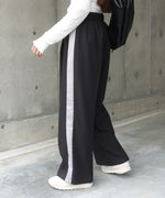 【S・Mサイズ展開】２ＷＡＹセンタープレスサイドラインパンツ