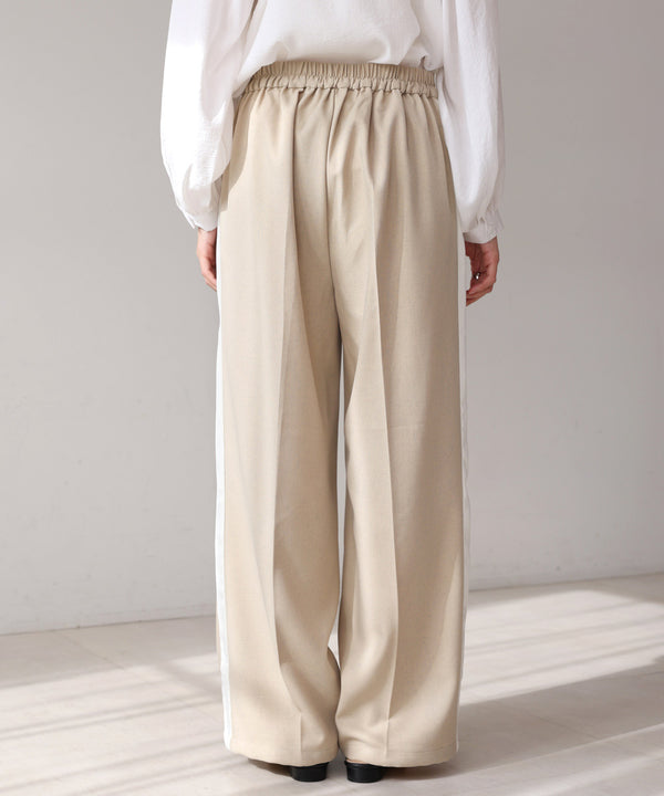 【S・Mサイズ展開】２ＷＡＹセンタープレスサイドラインパンツ