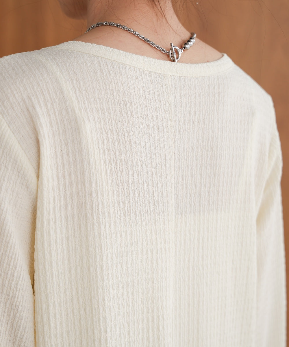 【低身長さん向けサイズあり】レイヤードデザインカットワンピース