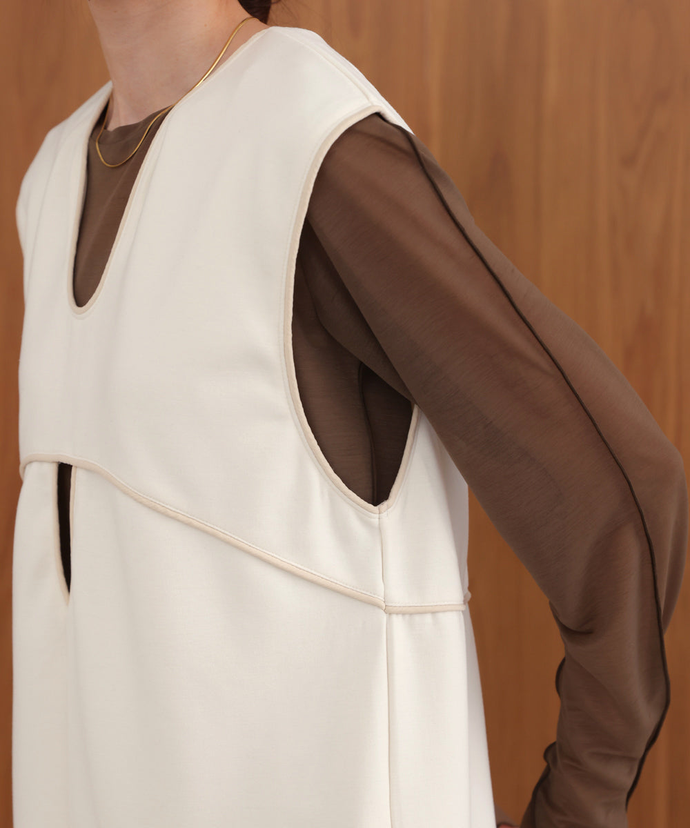 前後2WAYパイピングポンチジャンスカ