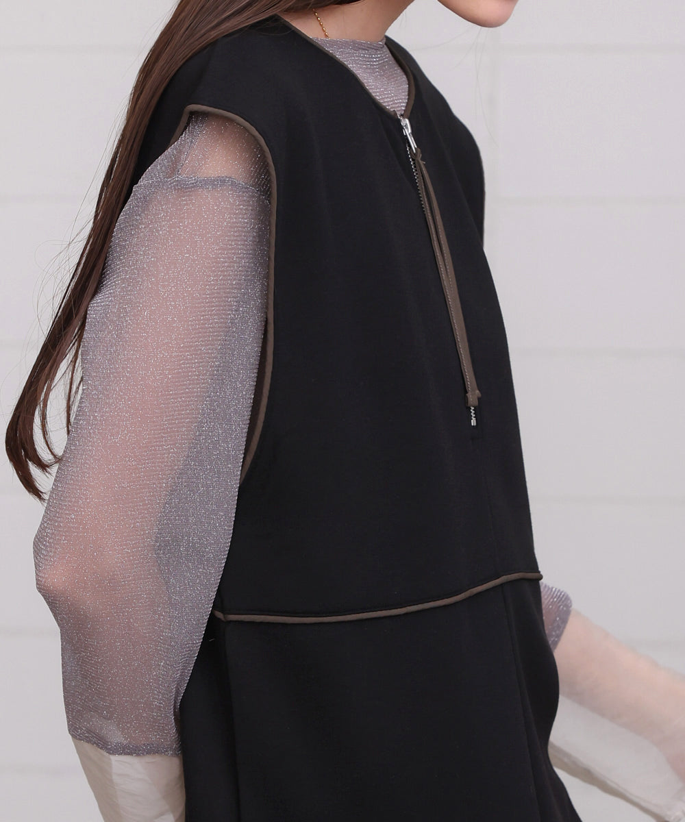 前後2WAYパイピングポンチジャンスカ