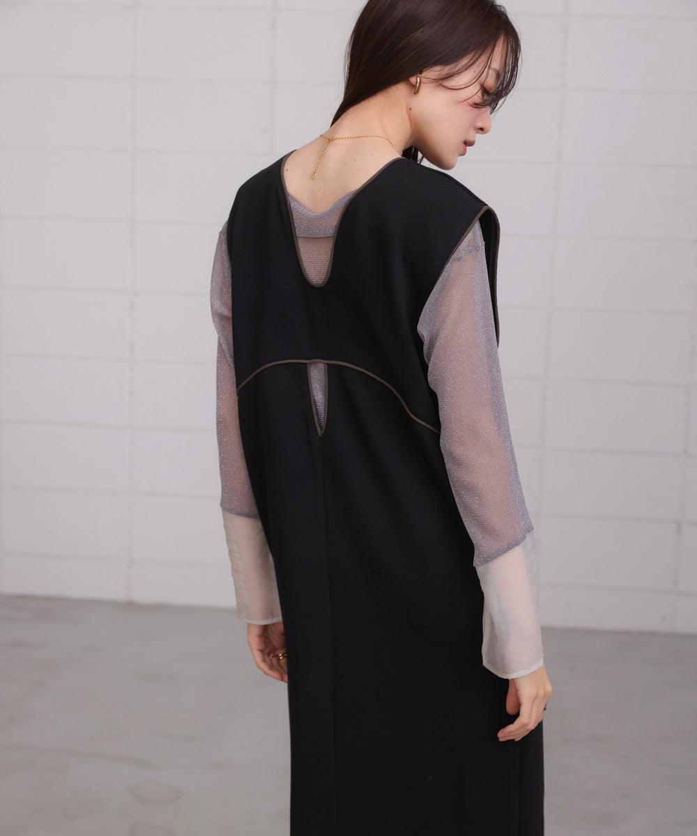 前後2WAYパイピングポンチジャンスカ