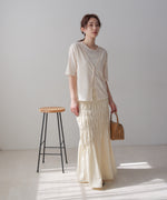 フェイクレイヤードカーディガントップス