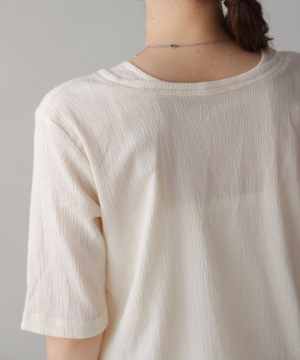 フェイクレイヤードカーディガントップス