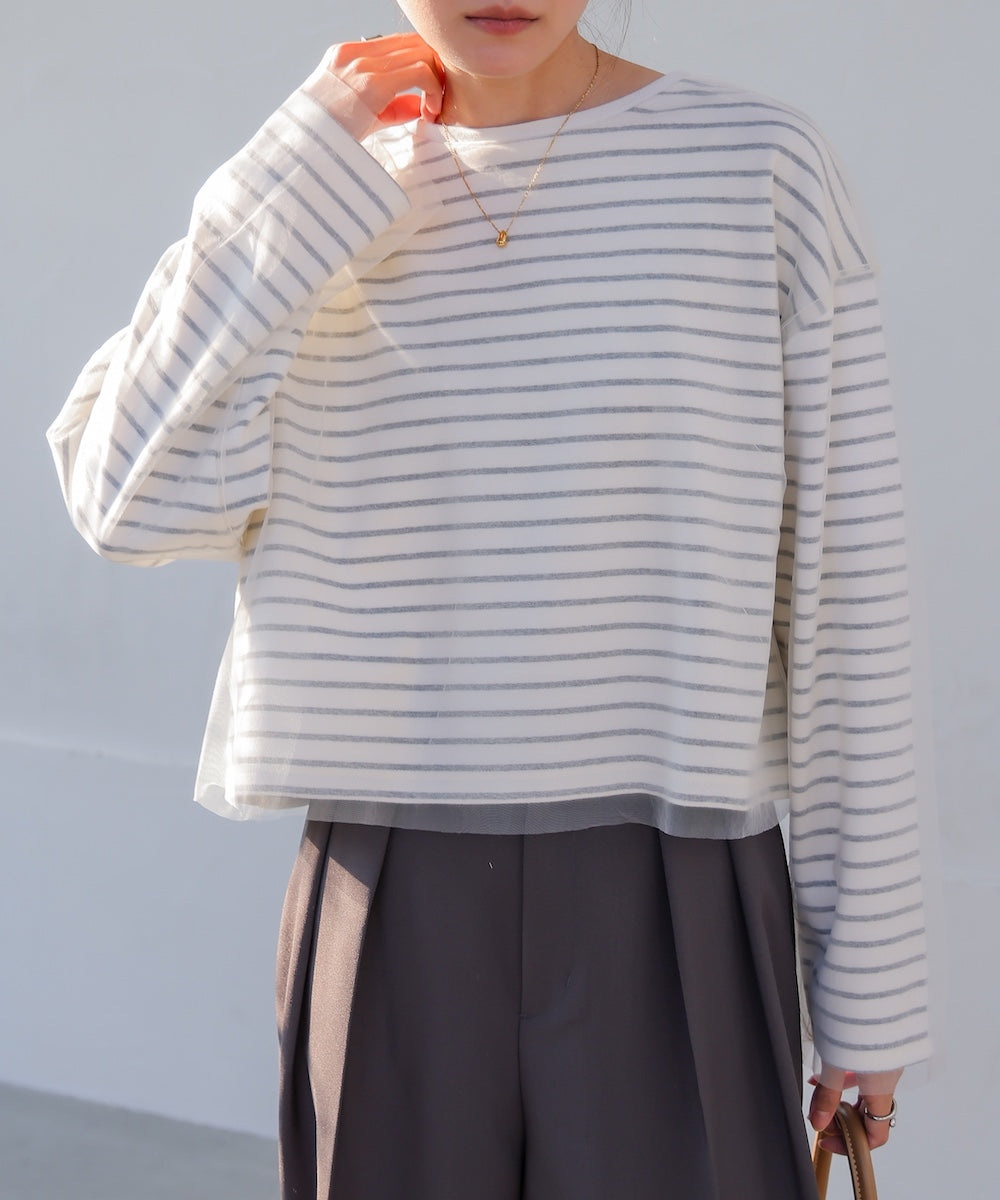 【公式サイト限定価格】tulle border tops