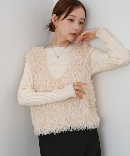 【選べるデザイン】フリンジ2WAYベスト