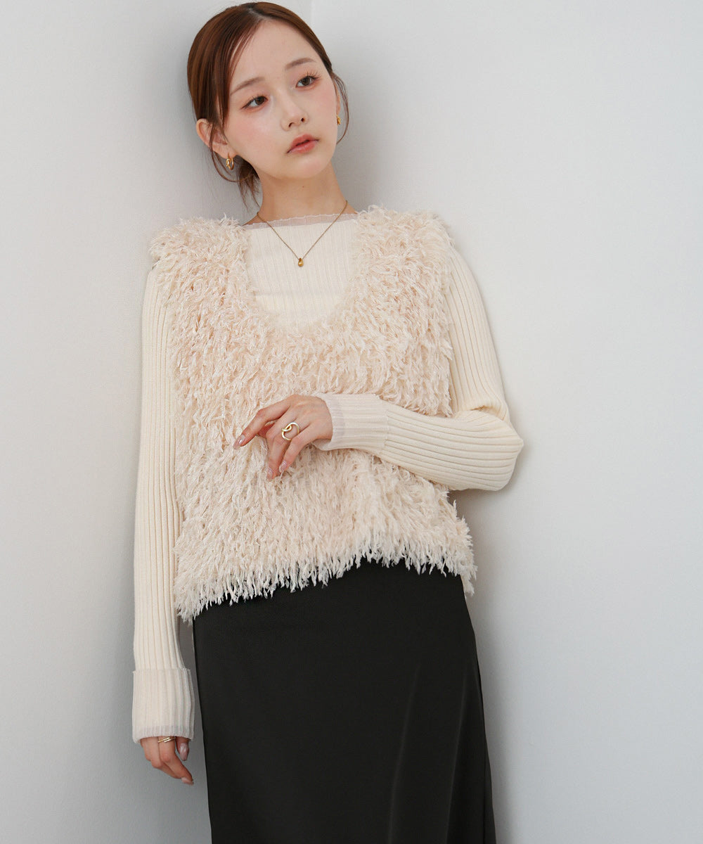 【選べるデザイン】フリンジ2WAYベスト