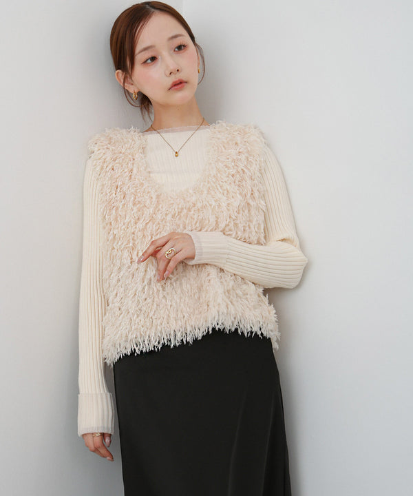 【選べるデザイン】フリンジ2WAYベスト