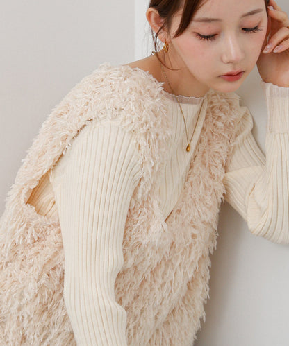 【選べるデザイン】フリンジ2WAYベスト