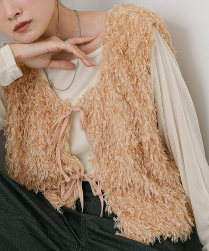 【選べるデザイン】フリンジ2WAYベスト