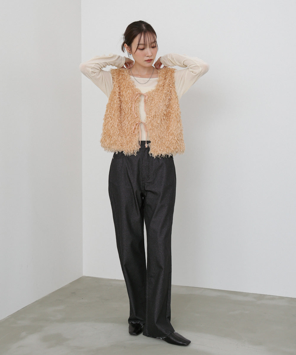 【選べるデザイン】フリンジ2WAYベスト