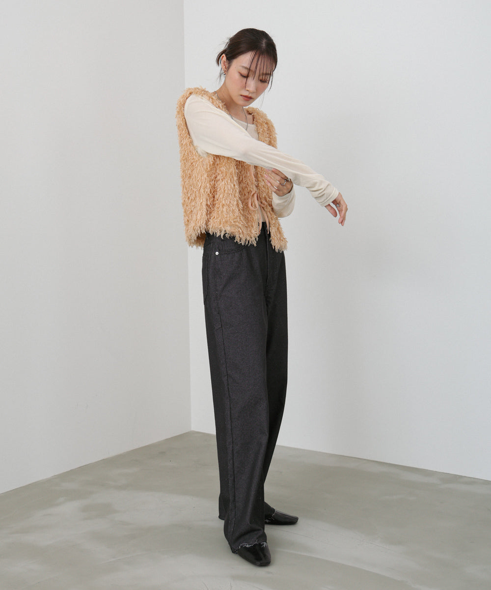 【選べるデザイン】フリンジ2WAYベスト