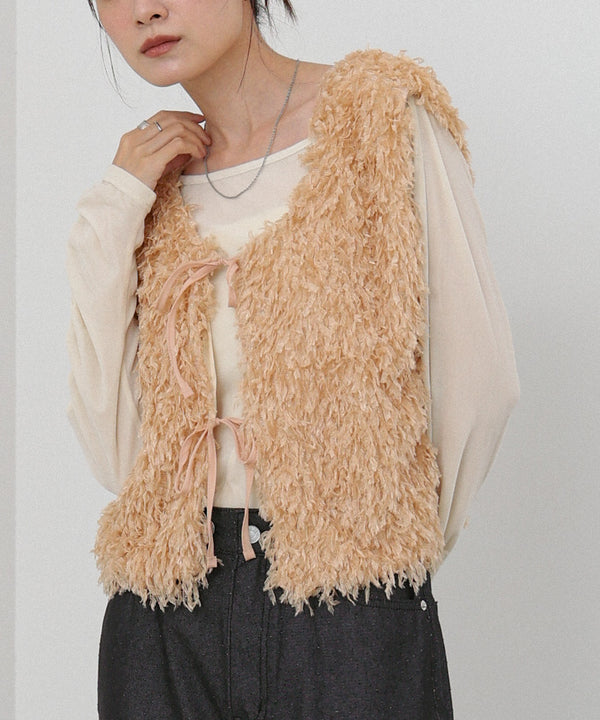 【選べるデザイン】フリンジ2WAYベスト