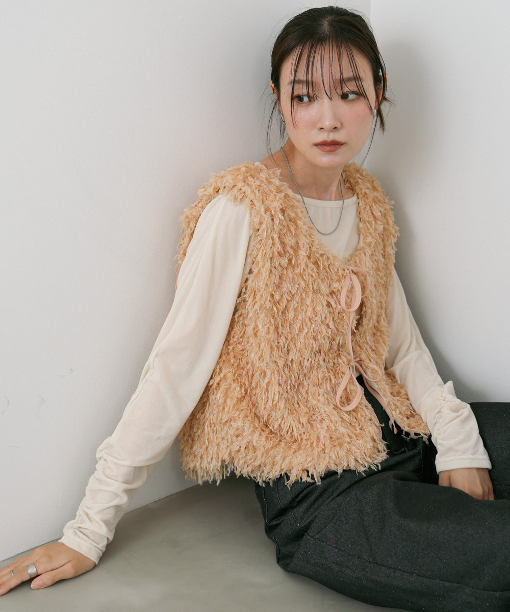 【選べるデザイン】フリンジ2WAYベスト