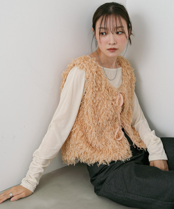 【選べるデザイン】フリンジ2WAYベスト