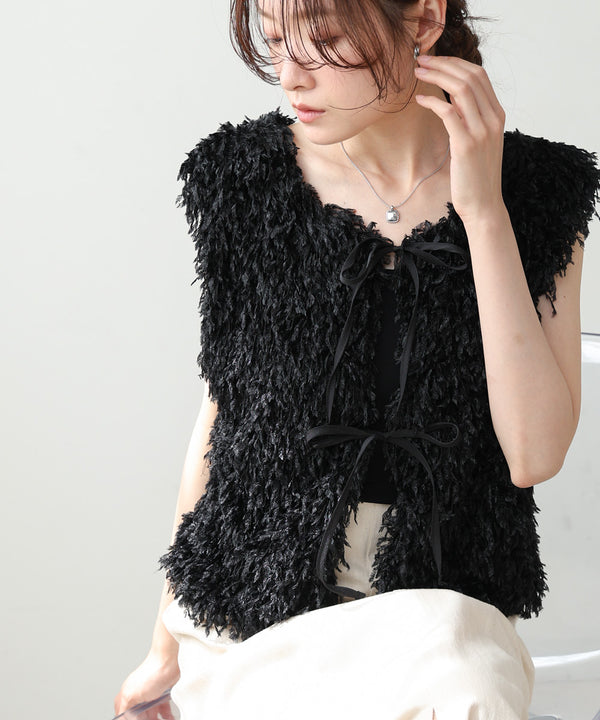 【選べるデザイン】フリンジ2WAYベスト