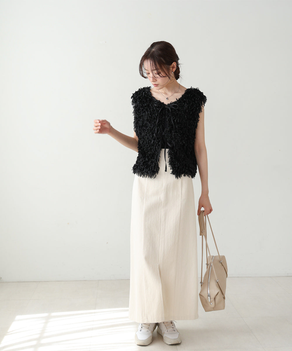 【選べるデザイン】フリンジ2WAYベスト