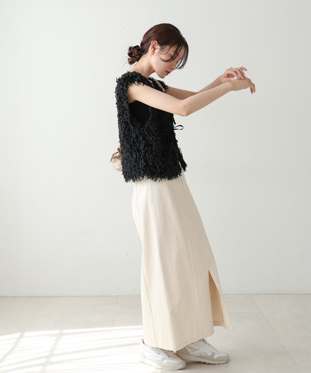 【選べるデザイン】フリンジ2WAYベスト