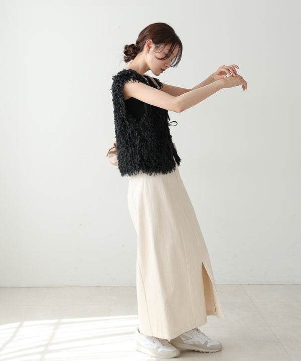 【選べるデザイン】フリンジ2WAYベスト