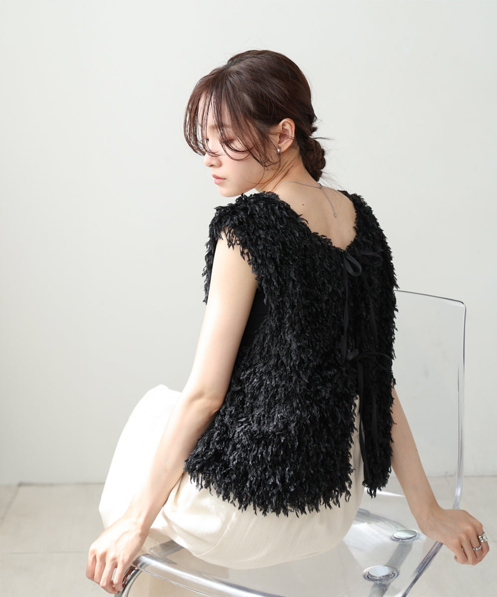 【選べるデザイン】フリンジ2WAYベスト