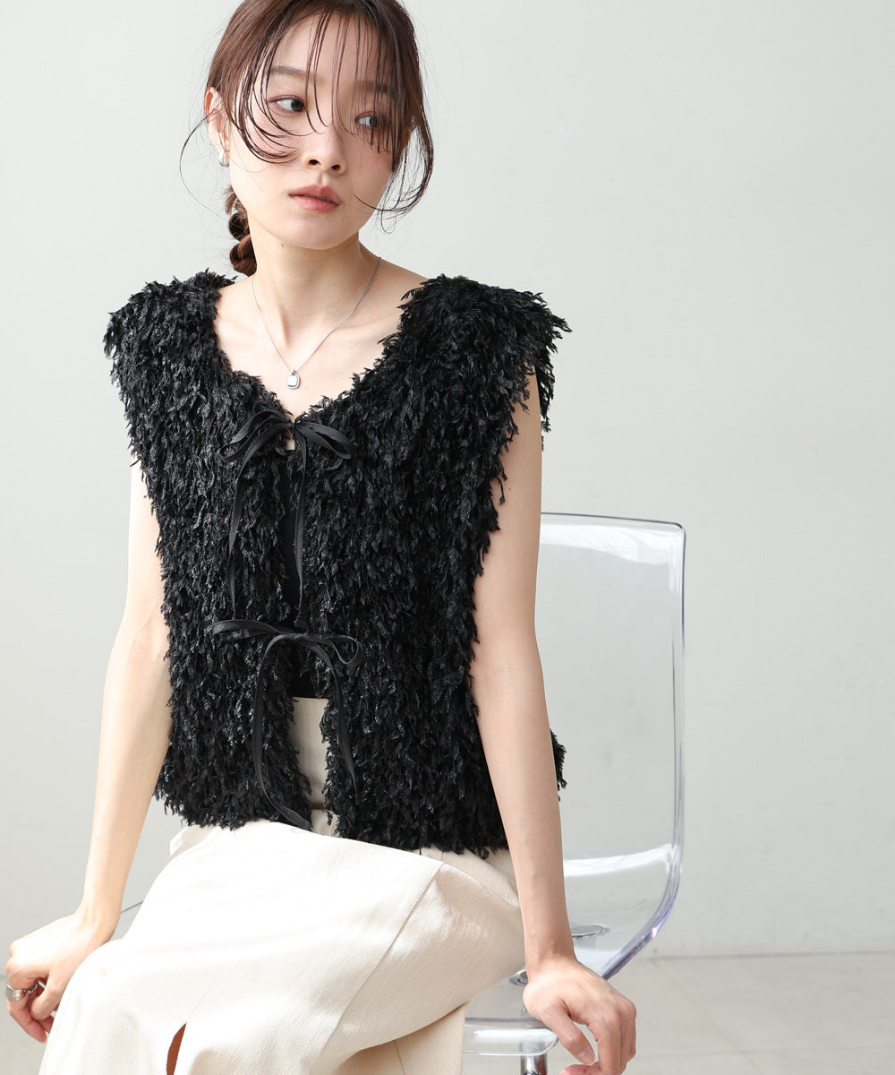 【選べるデザイン】フリンジ2WAYベスト