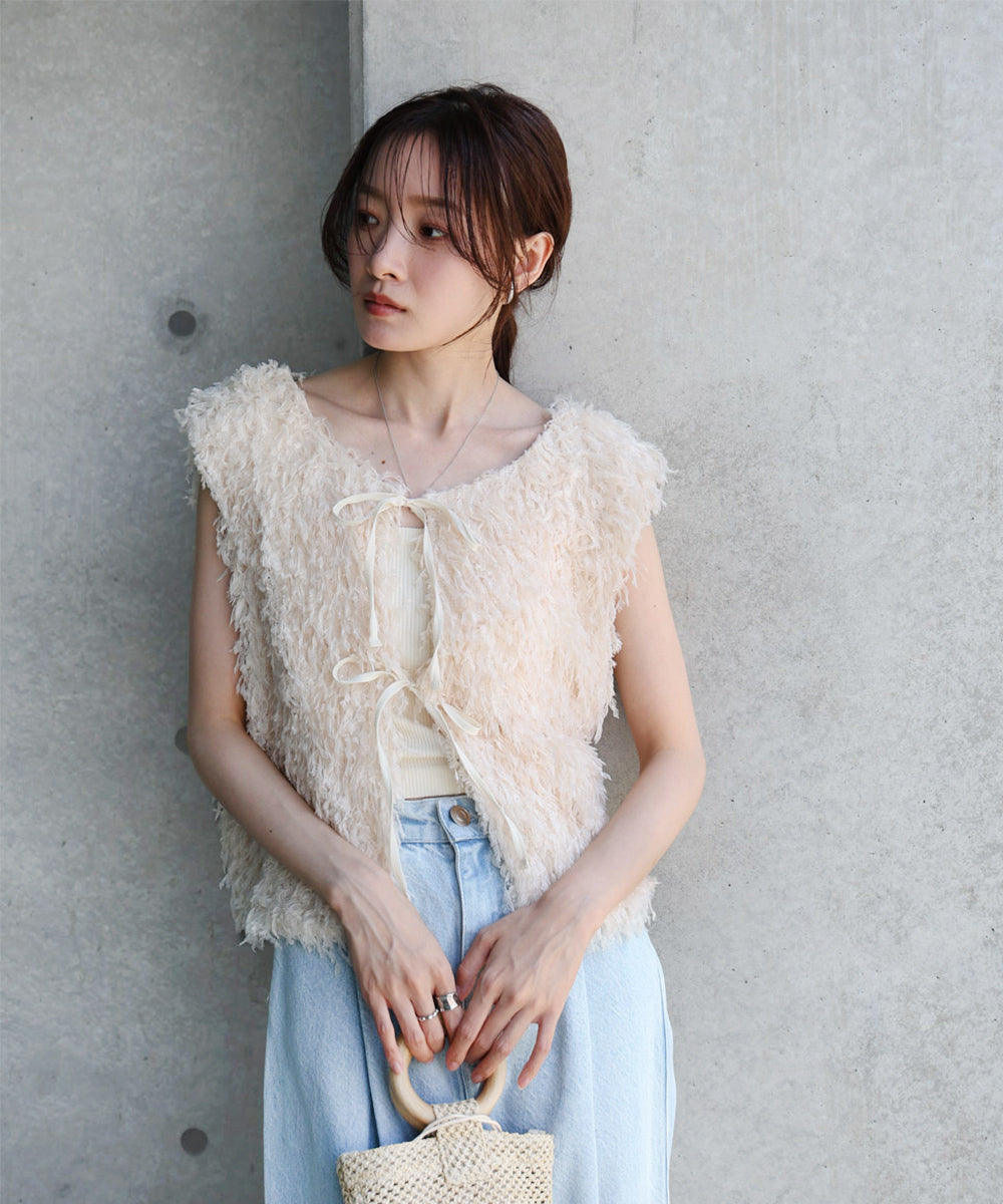 【選べるデザイン】フリンジ2WAYベスト