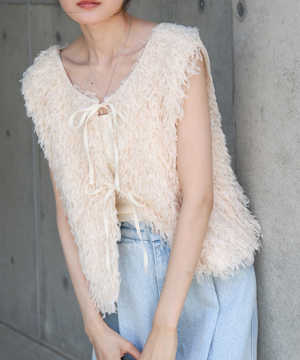 【選べるデザイン】フリンジ2WAYベスト