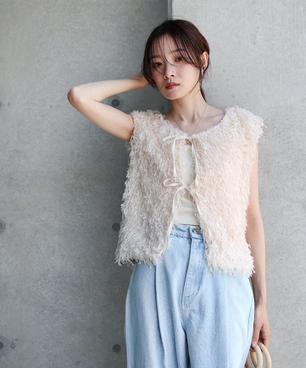 【選べるデザイン】フリンジ2WAYベスト