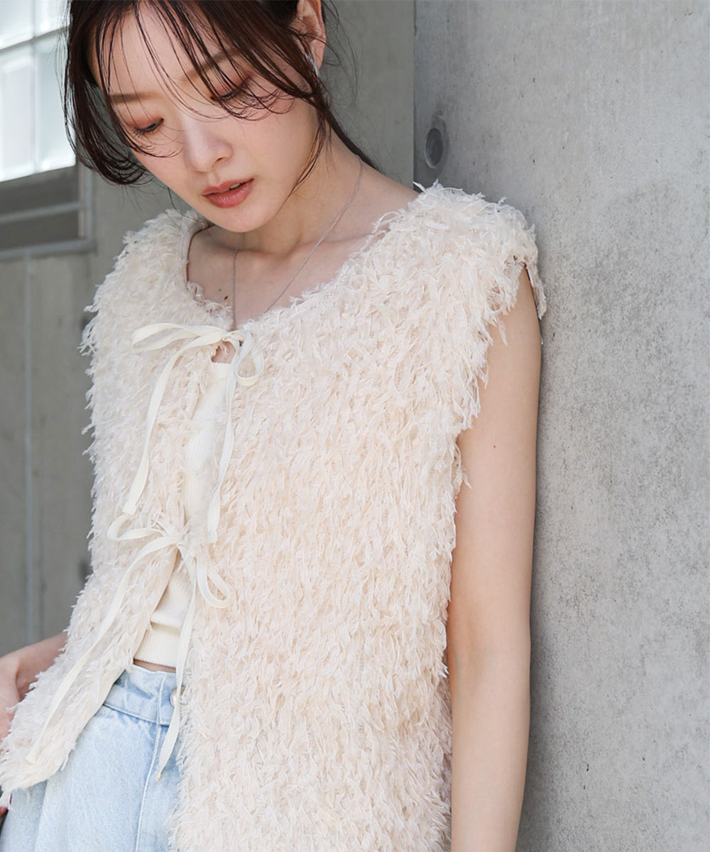 【選べるデザイン】フリンジ2WAYベスト