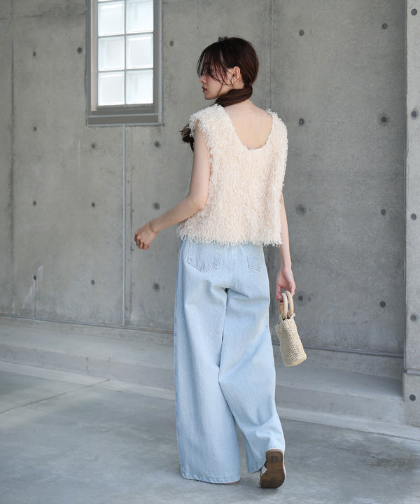 【選べるデザイン】フリンジ2WAYベスト