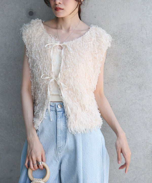 【選べるデザイン】フリンジ2WAYベスト