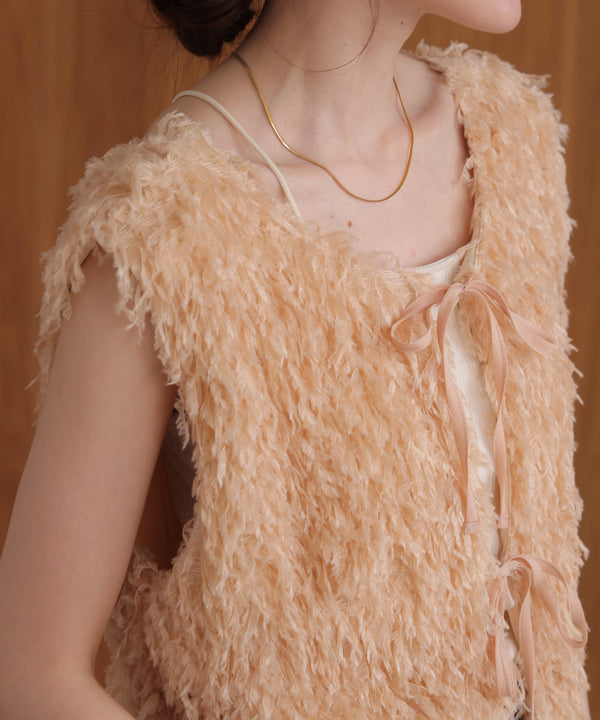 【選べるデザイン】フリンジ2WAYベスト