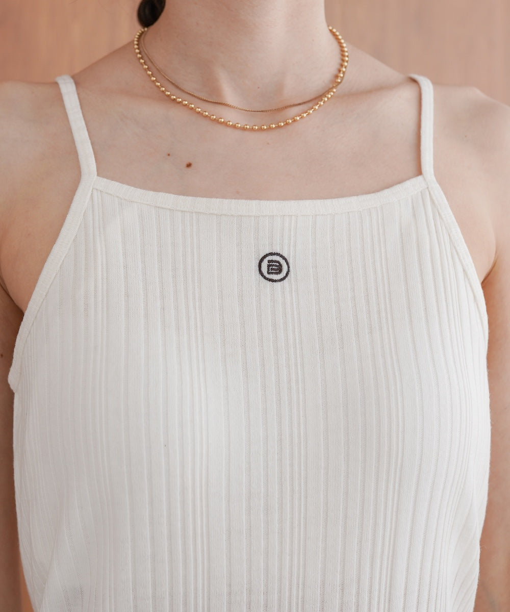 カップ付きアメスリキャミソール