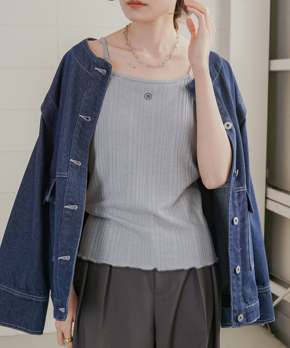 カップ付きアメスリキャミソール