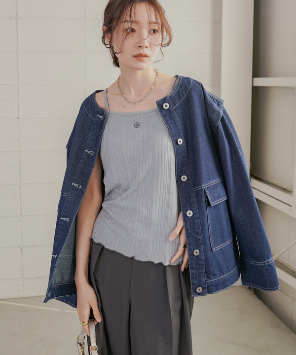 カップ付きアメスリキャミソール