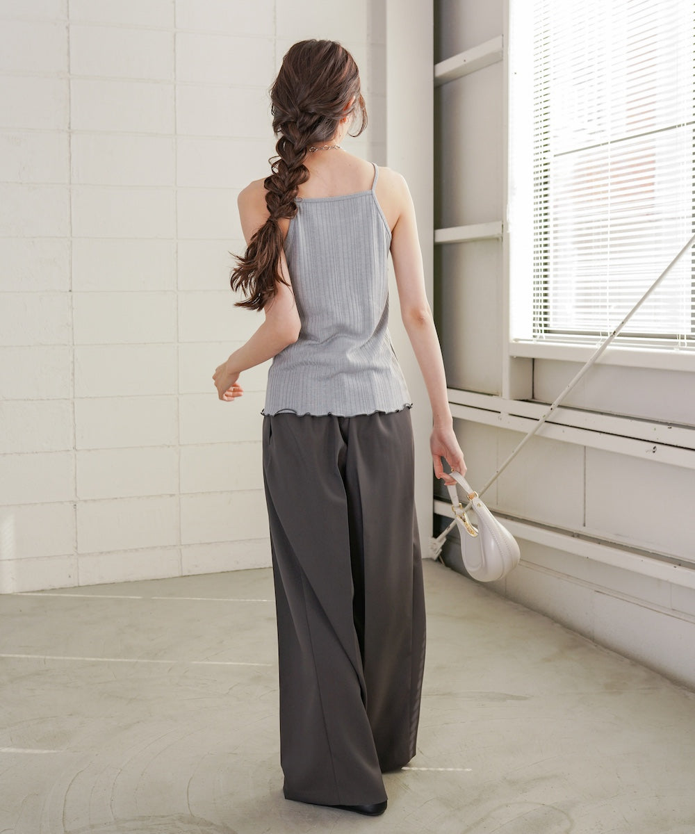 カップ付きアメスリキャミソール