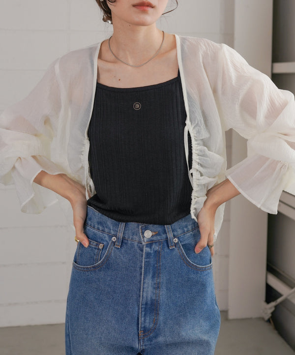 カップ付きアメスリキャミソール