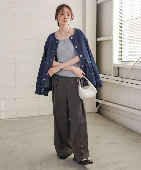 カップ付きアメスリキャミソール