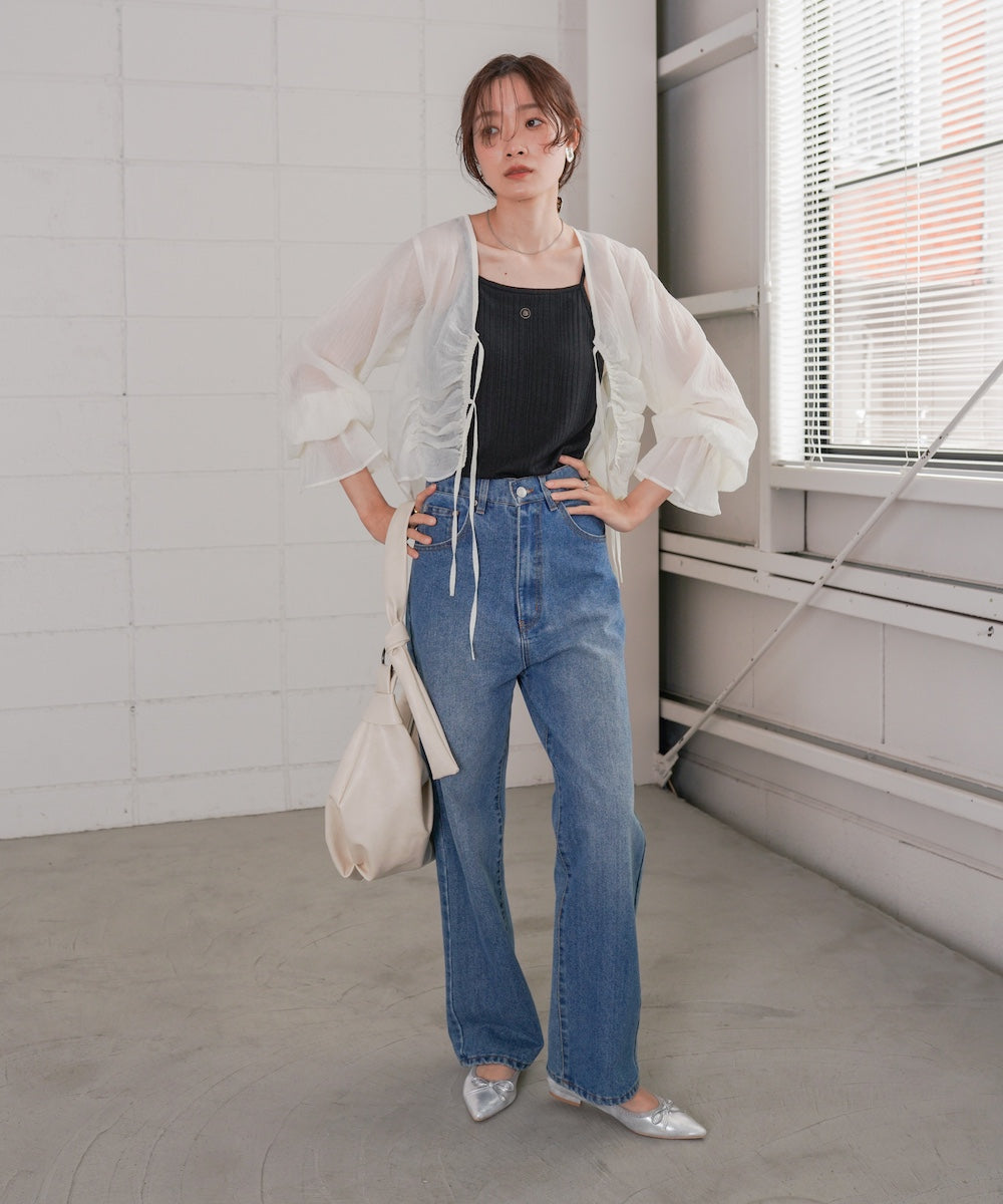 カップ付きアメスリキャミソール