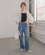 カップ付きアメスリキャミソール