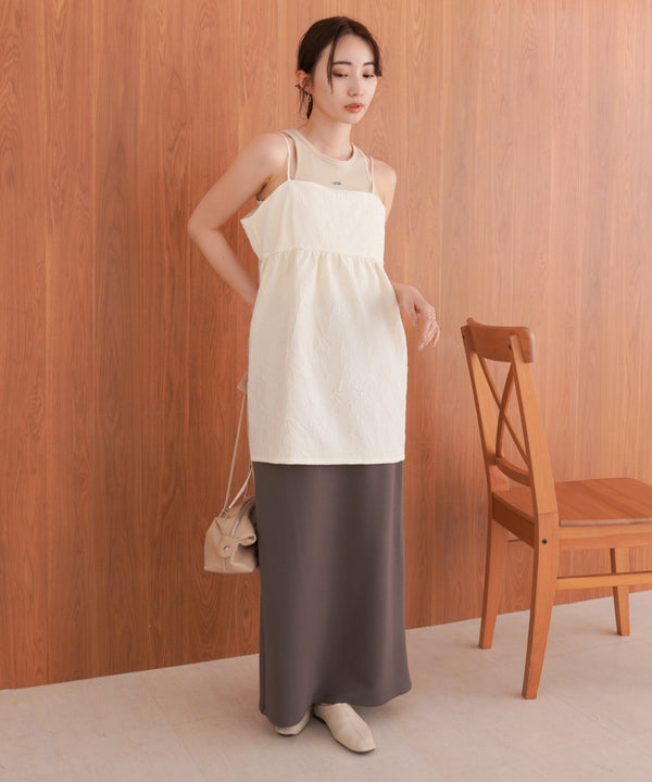 ドロストミドルキャミビスチェ