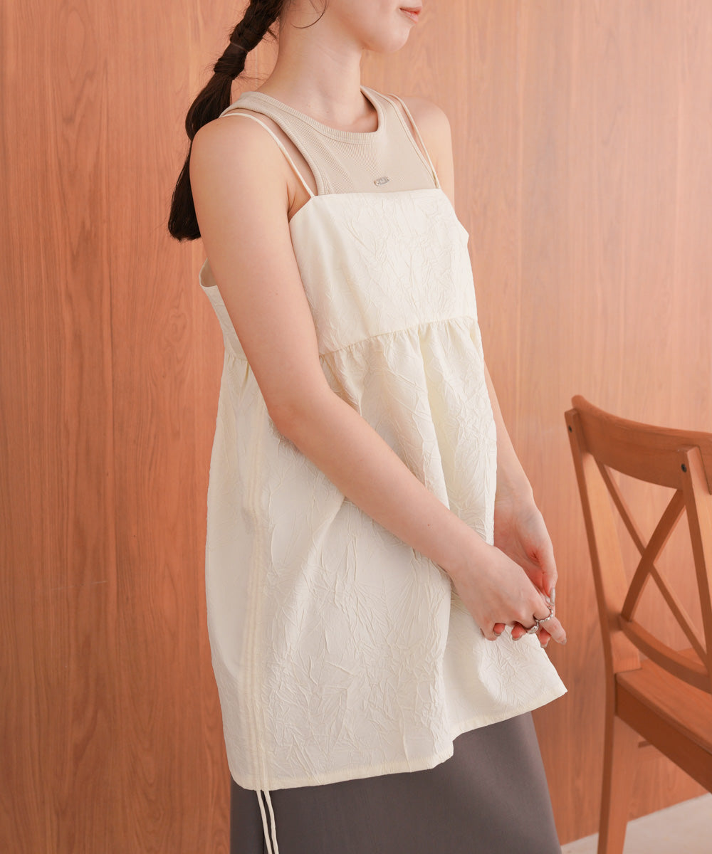 ドロストミドルキャミビスチェ