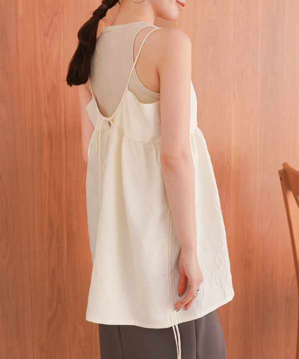 ドロストミドルキャミビスチェ