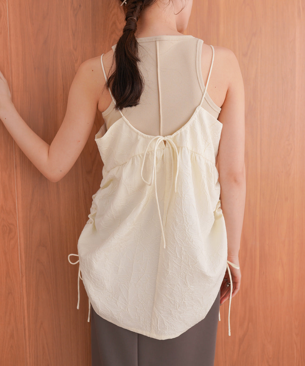 ドロストミドルキャミビスチェ