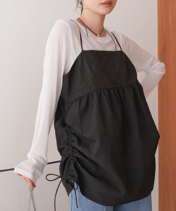 ドロストミドルキャミビスチェ